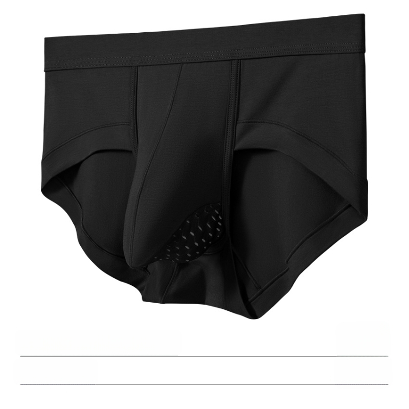 Vyriški modaliniai antibakteriniai „Gunshot Separate“ apatiniai, kvėpuojantys, seksualūs apatiniai.