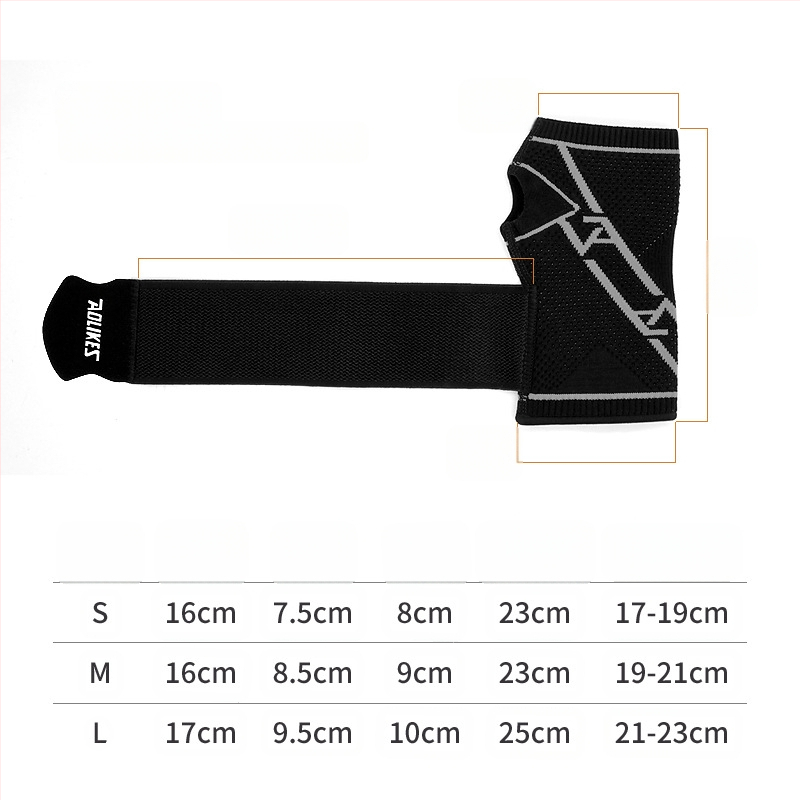 Riešų apsaugos su raišteliais, prailgintos ir slėginės fitneso badmintono delnų apsaugos, kvėpuojančios ir šiltos riešų apsaugos su austi audiniu