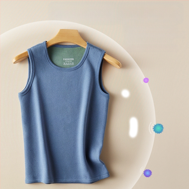 Antibakterinė poliarinė vilnonė žieminė vyriška laisvalaikio stiliaus liemenė su vilnos pamušalu, stora, šilta, odai draugiška, šalčiui atspari liemenė