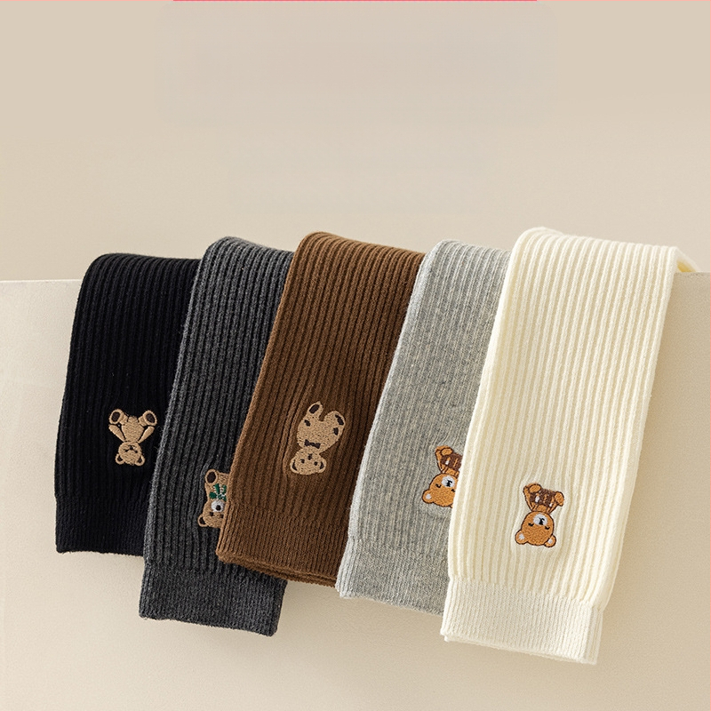 Gyerek harisnyák tavaszi és őszi lányok baba térdzokni koreai akadémiai stílusú mackó magas borjúzokni tide nagykereskedelem