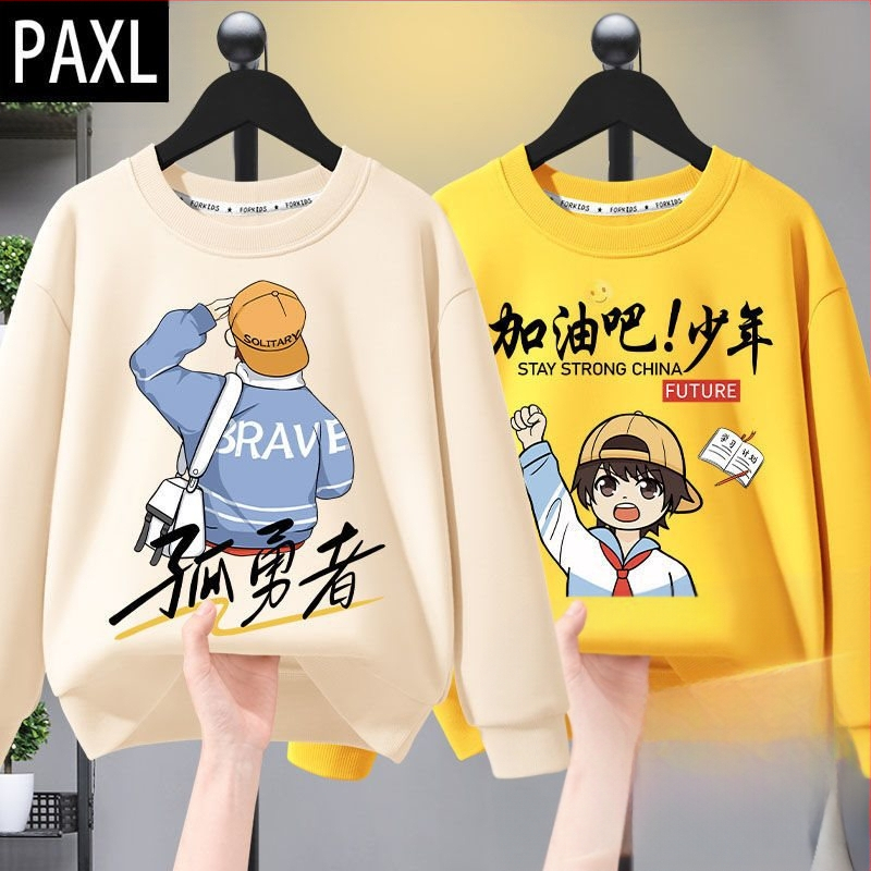 Poiste kapuutsiga pusa kevad/sügis stiilis 2024 uus saabumine nägusa poisi suurte laste sügisriietus Lone Ranger laste riided laste sügishooaja pluus