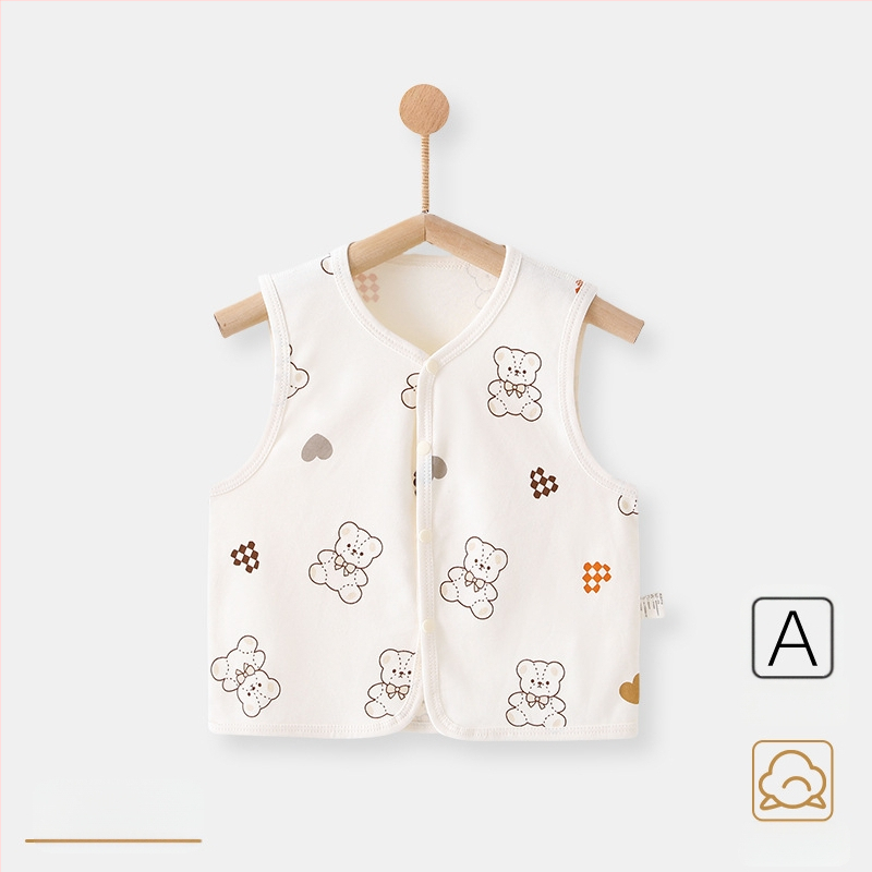 Beebivest A-klassi ülerõivas kevadeks ja sügiseks. Puhast puuvillast beebivest sügiseks väljas käimiseks.