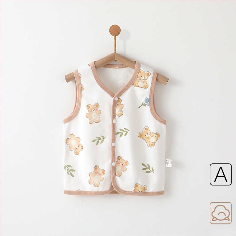 Beebivest A-klassi ülerõivas kevadeks ja sügiseks. Puhast puuvillast beebivest sügiseks väljas käimiseks.