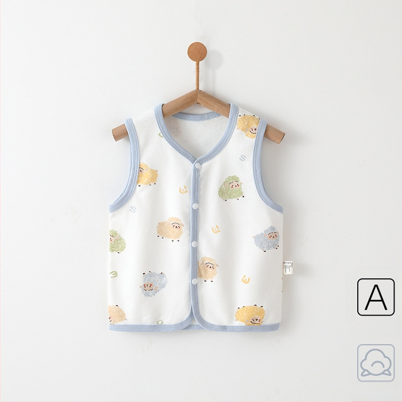 Beebivest A-klassi ülerõivas kevadeks ja sügiseks. Puhast puuvillast beebivest sügiseks väljas käimiseks.