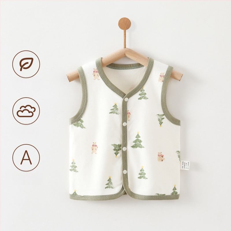 Beebivest A-klassi ülerõivas kevadeks ja sügiseks. Puhast puuvillast beebivest sügiseks väljas käimiseks.