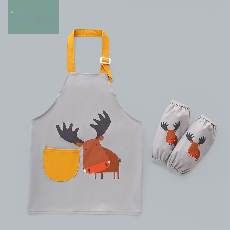 Veekindel beebipõll poistele ja lastele, maalimisriided, määrdumisvastased värvimisriided tüdrukutele, tagurpidi riietumine, ainult kunstiüliõpilastele