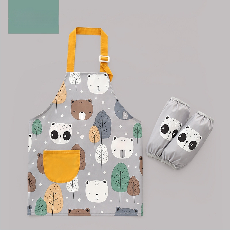 Veekindel beebipõll poistele ja lastele, maalimisriided, määrdumisvastased värvimisriided tüdrukutele, tagurpidi riietumine, ainult kunstiüliõpilastele