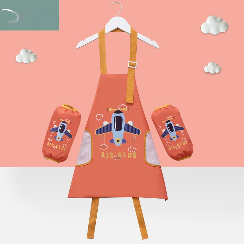 Veekindel beebipõll poistele ja lastele, maalimisriided, määrdumisvastased värvimisriided tüdrukutele, tagurpidi riietumine, ainult kunstiüliõpilastele