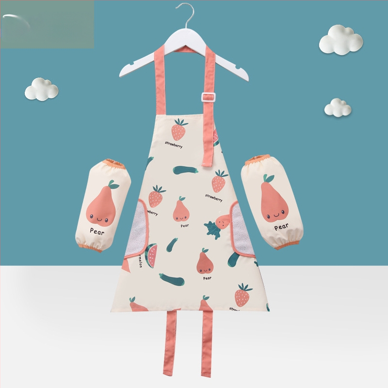 Veekindel beebipõll poistele ja lastele, maalimisriided, määrdumisvastased värvimisriided tüdrukutele, tagurpidi riietumine, ainult kunstiüliõpilastele