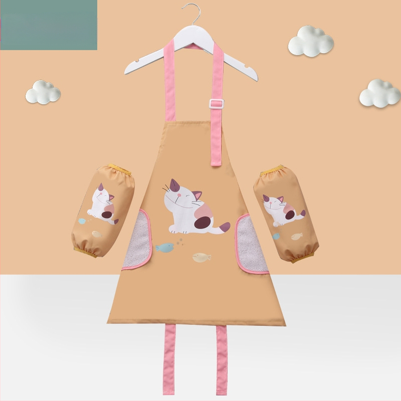 Veekindel beebipõll poistele ja lastele, maalimisriided, määrdumisvastased värvimisriided tüdrukutele, tagurpidi riietumine, ainult kunstiüliõpilastele