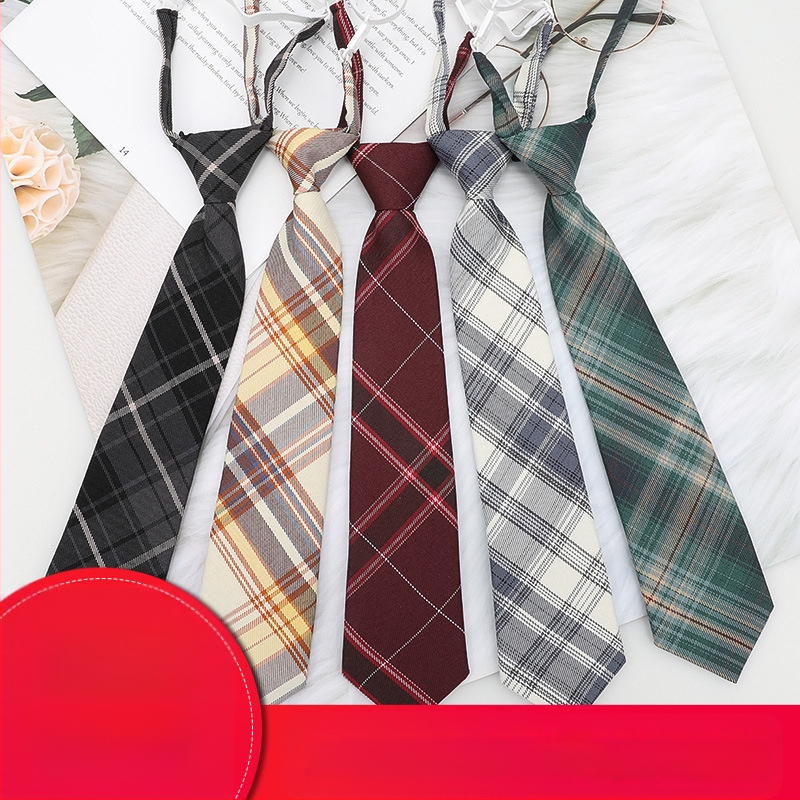 Stil japonez în carouri negru papion guler șir femei guler flori stil colegiu panglică JK arc cămașă costum de marinar