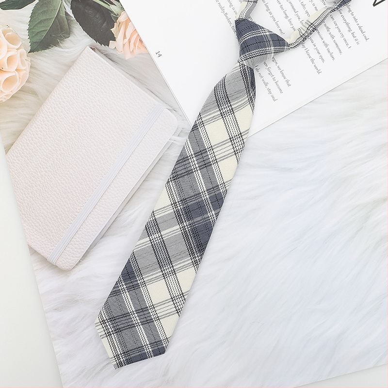 Stil japonez în carouri negru papion guler șir femei guler flori stil colegiu panglică JK arc cămașă costum de marinar