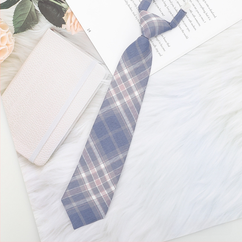 Stil japonez în carouri negru papion guler șir femei guler flori stil colegiu panglică JK arc cămașă costum de marinar