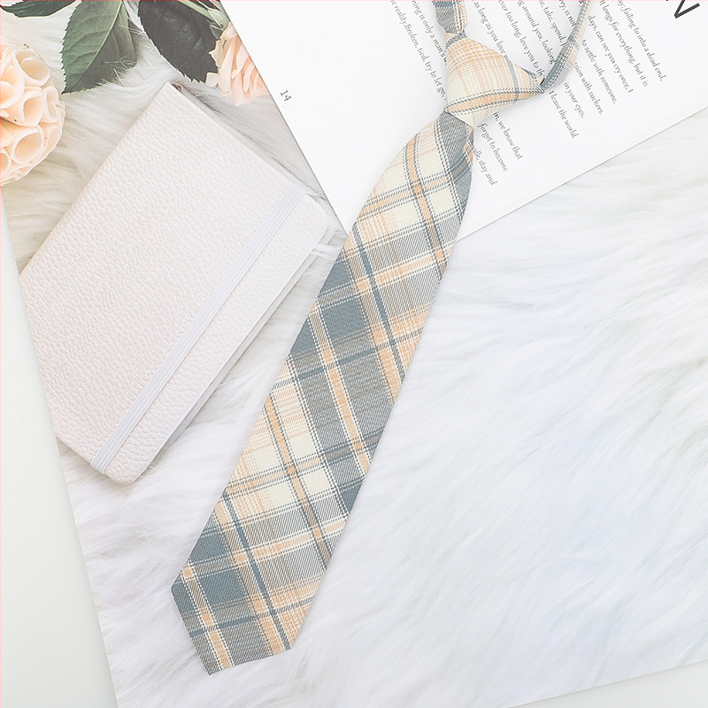 Stil japonez în carouri negru papion guler șir femei guler flori stil colegiu panglică JK arc cămașă costum de marinar