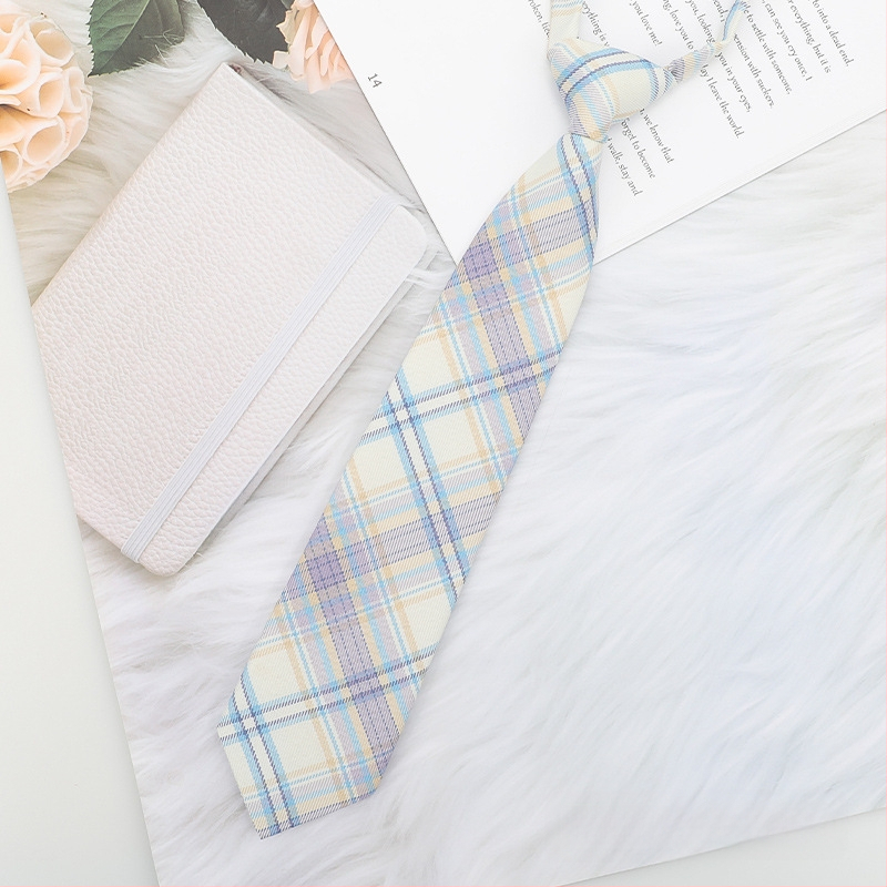 Stil japonez în carouri negru papion guler șir femei guler flori stil colegiu panglică JK arc cămașă costum de marinar