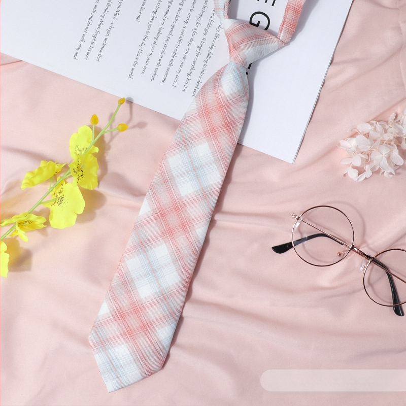 Stil japonez în carouri negru papion guler șir femei guler flori stil colegiu panglică JK arc cămașă costum de marinar