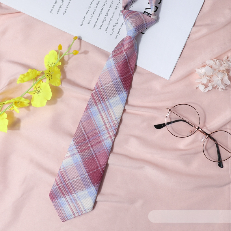 Stil japonez în carouri negru papion guler șir femei guler flori stil colegiu panglică JK arc cămașă costum de marinar