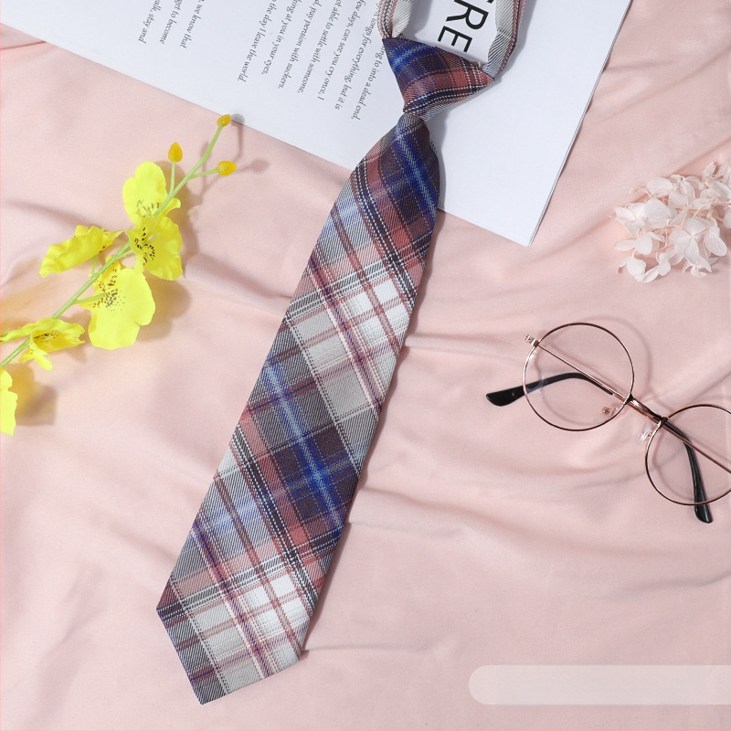 Stil japonez în carouri negru papion guler șir femei guler flori stil colegiu panglică JK arc cămașă costum de marinar