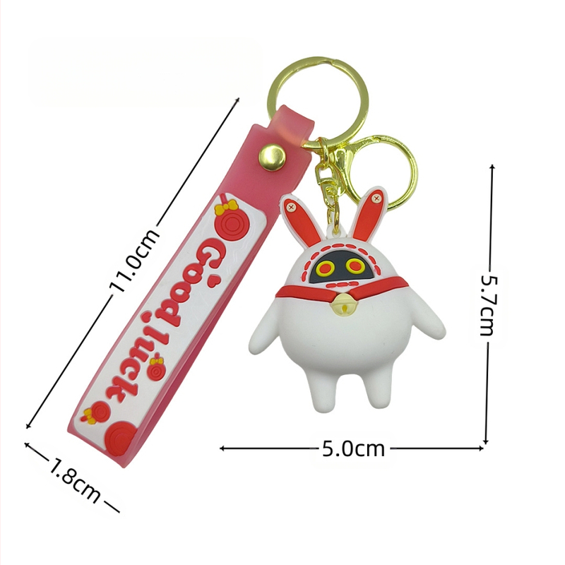 Jauna unikāla zona nulles perifērijas atslēgu piekariņš gudrs sprādziena auduma līmes lelle skolēna skolas somas kulons greifers dāvana vairumtirdzniecība