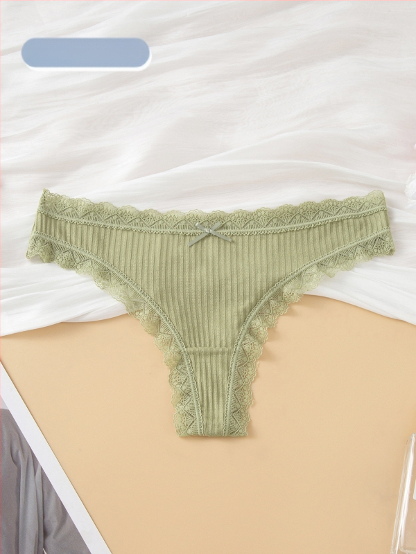 Lenjerie intimă sexy din dantelă Cross-Border Girl, cu aspect elegant, ușoară, respirabilă, din bumbac, pentru femei