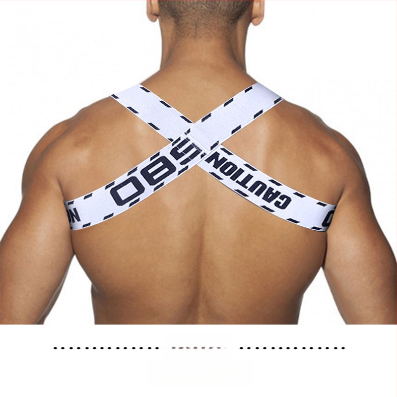 46 boja PUMPA Remen za rame Elastični izvlačni prsni remen Veliki prsni remen Europski i američki Party Fitness Seksi Muscle Muški remen