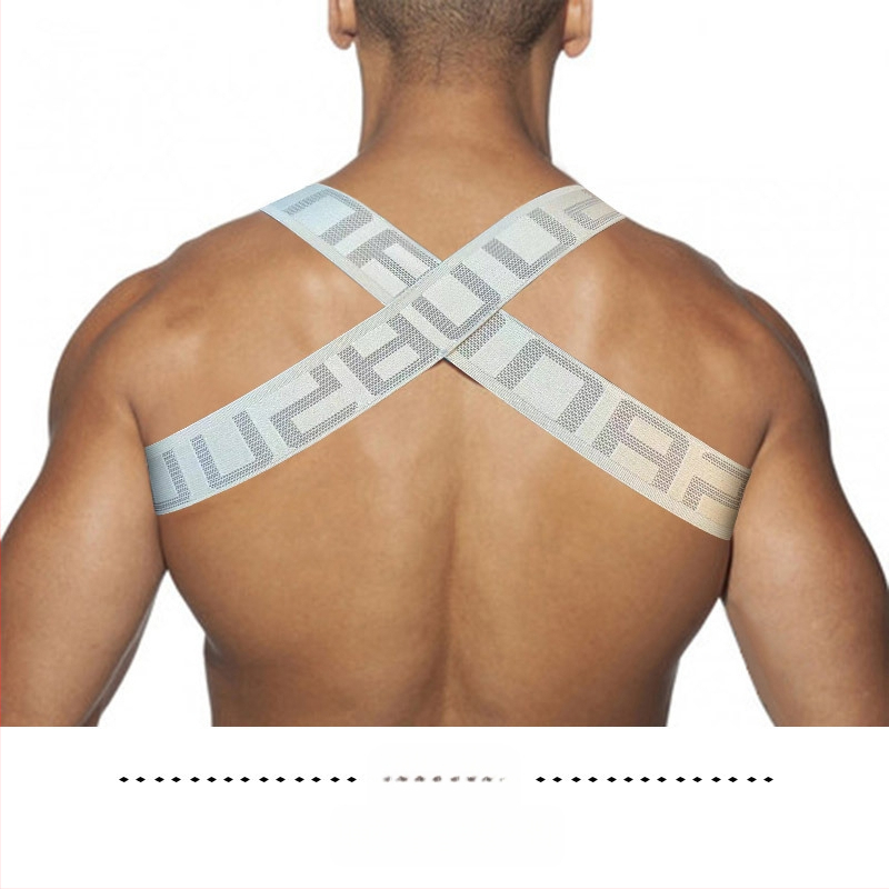 46 boja PUMPA Remen za rame Elastični izvlačni prsni remen Veliki prsni remen Europski i američki Party Fitness Seksi Muscle Muški remen