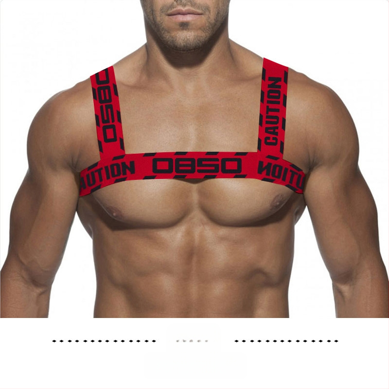 46 boja PUMPA Remen za rame Elastični izvlačni prsni remen Veliki prsni remen Europski i američki Party Fitness Seksi Muscle Muški remen