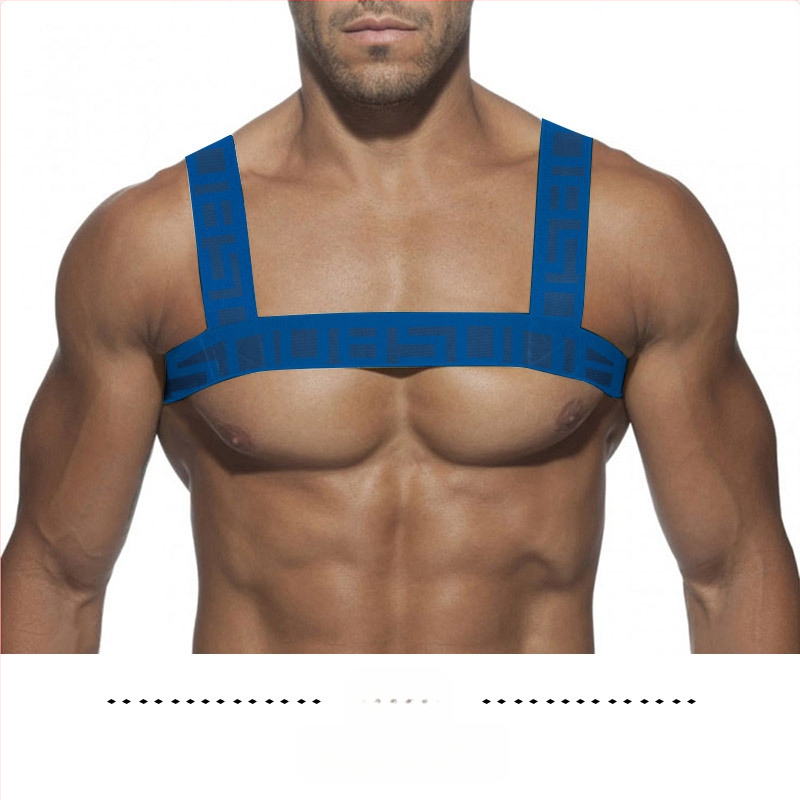 46 boja PUMPA Remen za rame Elastični izvlačni prsni remen Veliki prsni remen Europski i američki Party Fitness Seksi Muscle Muški remen