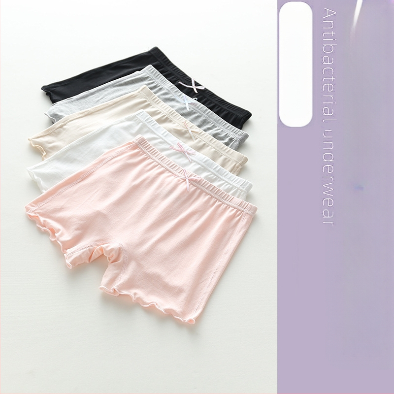 Tüdrukute turvapüksid kevadel ja suvel uued jooksmisvastased kerged suvised õhukesed beebi- ja lastekindlustusega tüdrukute lühikesed püksid jalgevahele