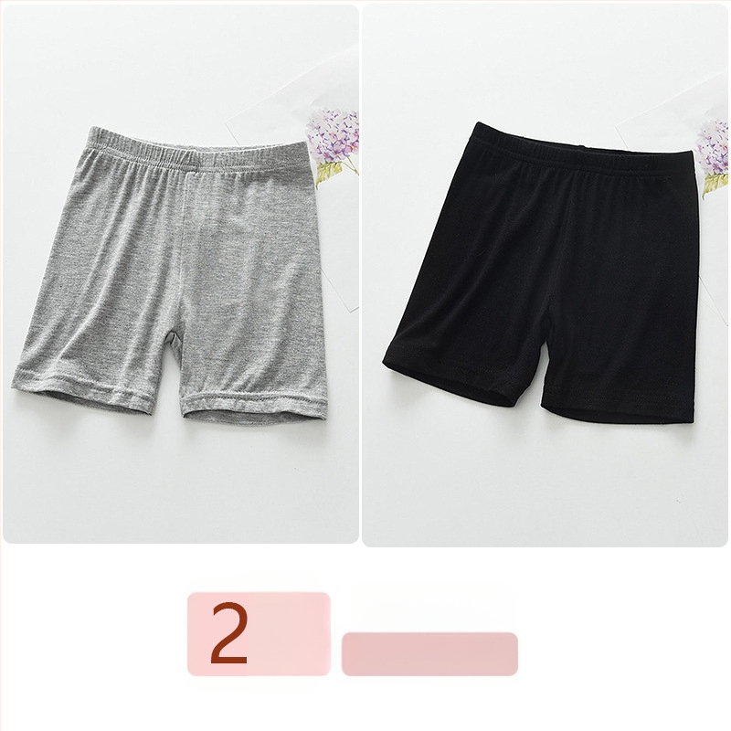 Tüdrukute turvapüksid kevadel ja suvel uued jooksmisvastased kerged suvised õhukesed beebi- ja lastekindlustusega tüdrukute lühikesed püksid jalgevahele
