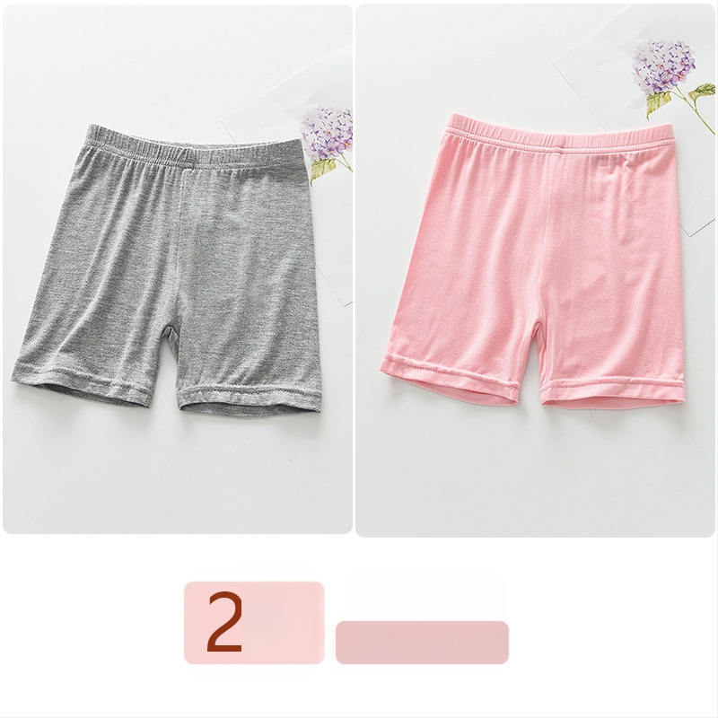 Tüdrukute turvapüksid kevadel ja suvel uued jooksmisvastased kerged suvised õhukesed beebi- ja lastekindlustusega tüdrukute lühikesed püksid jalgevahele