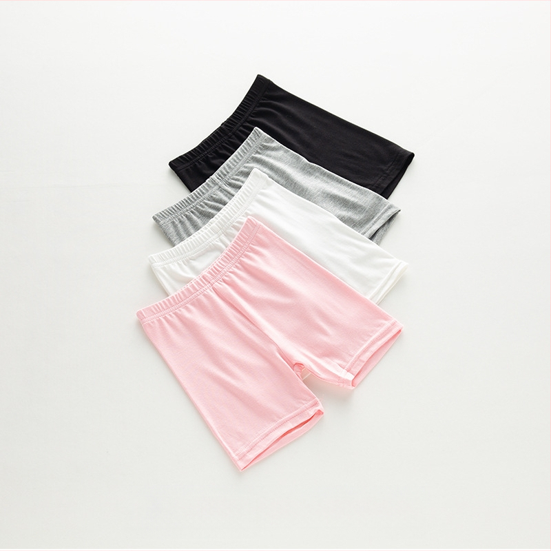 Tüdrukute turvapüksid kevadel ja suvel uued jooksmisvastased kerged suvised õhukesed beebi- ja lastekindlustusega tüdrukute lühikesed püksid jalgevahele