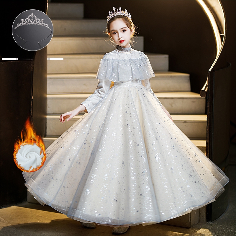 Παιδικό φόρεμα υποδοχής για κορίτσια, φόρεμα χορωδίας μαθητών δημοτικού σχολείου, φόρεμα ποίησης, απαγγελία πιάνου, 1 Ιουνίου