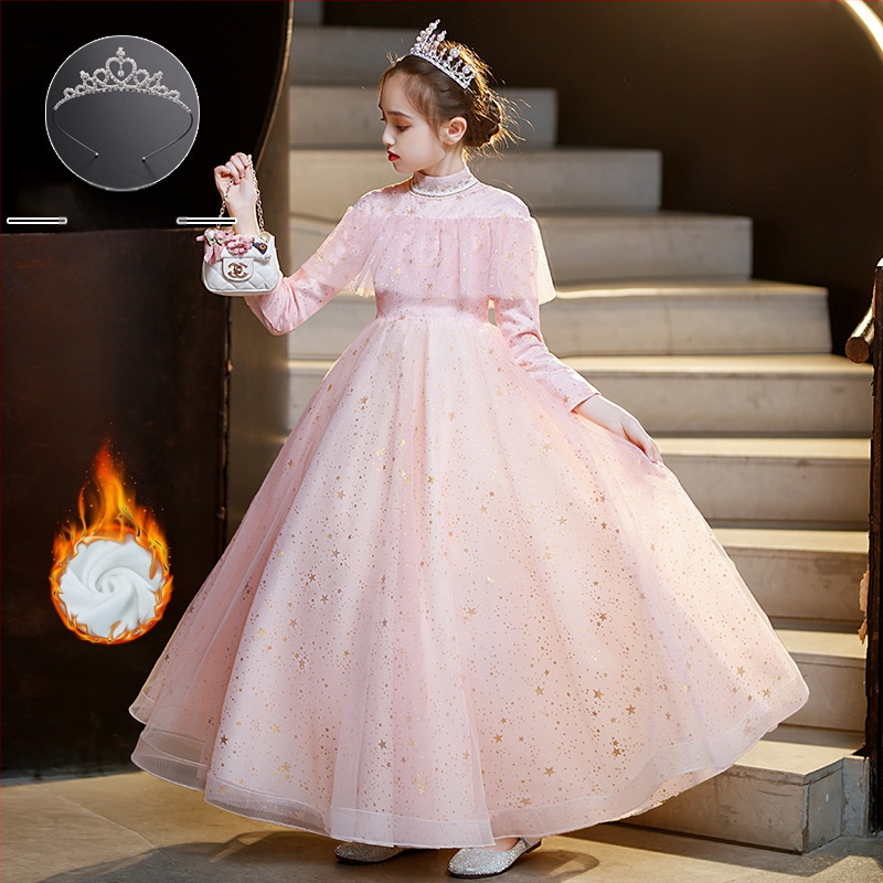 Παιδικό φόρεμα υποδοχής για κορίτσια, φόρεμα χορωδίας μαθητών δημοτικού σχολείου, φόρεμα ποίησης, απαγγελία πιάνου, 1 Ιουνίου