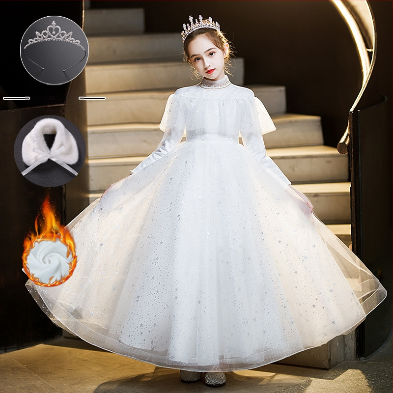 Παιδικό φόρεμα υποδοχής για κορίτσια, φόρεμα χορωδίας μαθητών δημοτικού σχολείου, φόρεμα ποίησης, απαγγελία πιάνου, 1 Ιουνίου