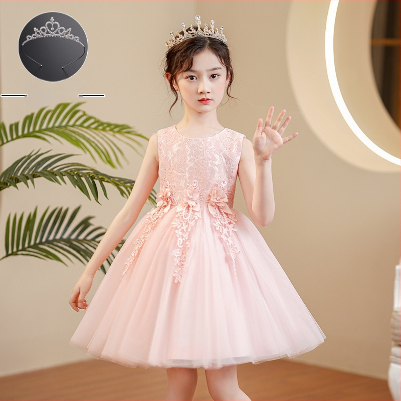 Παιδικό φόρεμα υποδοχής για κορίτσια, φόρεμα χορωδίας μαθητών δημοτικού σχολείου, φόρεμα ποίησης, απαγγελία πιάνου, 1 Ιουνίου