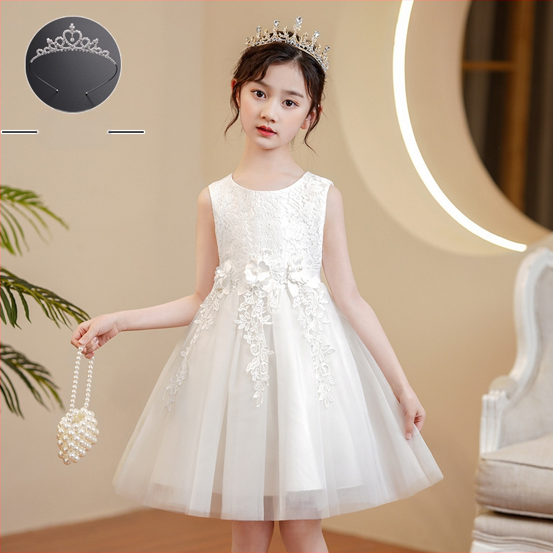 Παιδικό φόρεμα υποδοχής για κορίτσια, φόρεμα χορωδίας μαθητών δημοτικού σχολείου, φόρεμα ποίησης, απαγγελία πιάνου, 1 Ιουνίου