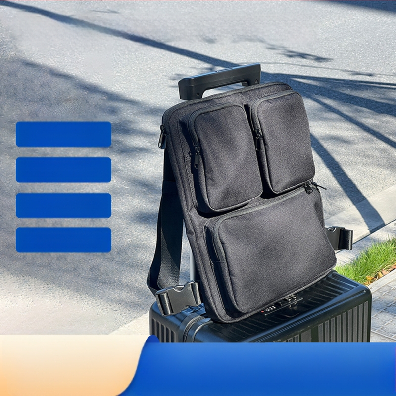 Kerge seljakott, pagasi riputuskoti kinnitusümbris, laienduskott, arvuti käekott, pagasivest, seljakott