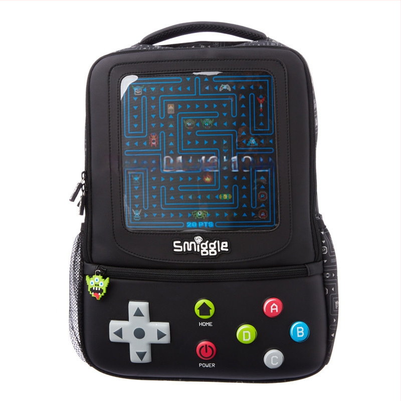 Αυστραλιανή τσάντα Smiggle για αγόρια και κορίτσια δημοτικού σχολείου, μεγάλης χωρητικότητας και ελαφρύ σακίδιο πλάτης