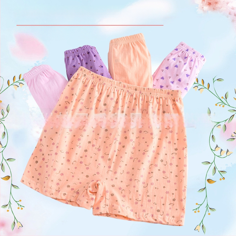 Keskealise ja eaka ema aluspesu puuvillased kõrge vöökohaga lahtised bokserid ema puuvillased aluspesu puuvillased naiste pluss-suuruses lühikesed püksid