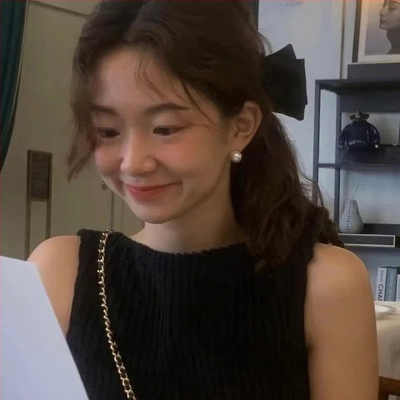 Apvalūs, stiprios šviesos karštinės formos moteriški auskarai su klasikiniais retro stiliaus „Shi Jia Pearl“ uodus atbaidančiais smilkalų lėkštelės formos auskarais be ausų skylučių