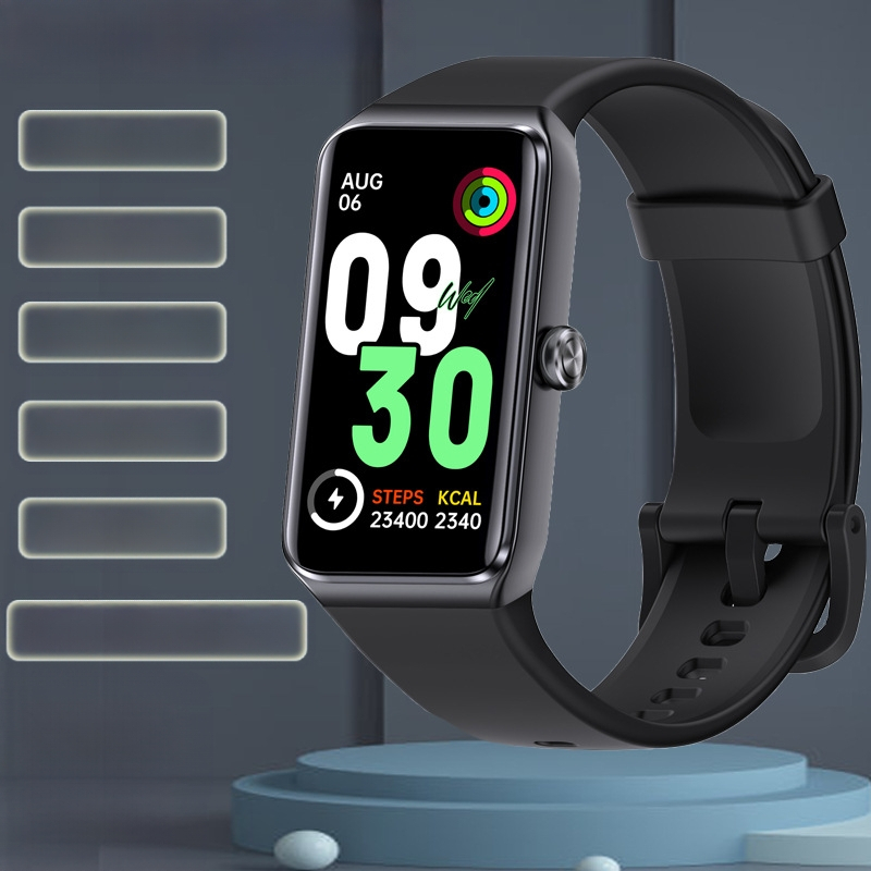 Piiriülene uus C82 nutikäevõru pulsisageduse une multifunktsionaalne jälgimine 1,47-tolline Huaqiangbei spordikäevõru