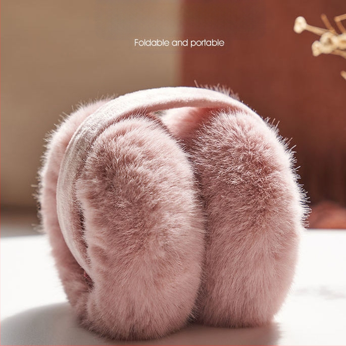 Talvised soojad kõrvaklapid Naiste Korea stiilis armsad õpilaste kõrvakatted Talvised kõrvakaitsed Plush kõrvaklapid Külmumisvastased kõrvaklapid Mitte kokkupandavad