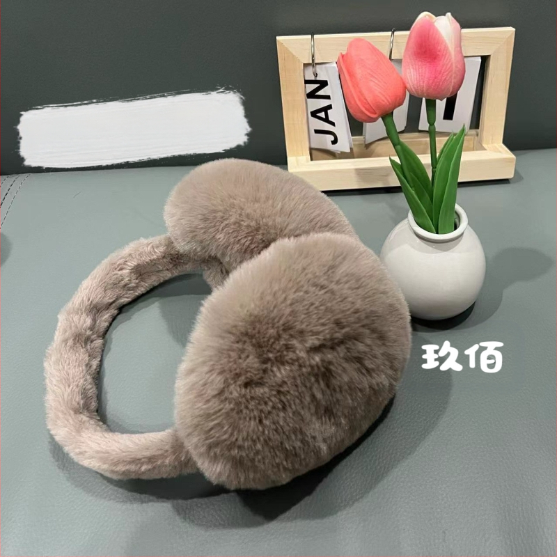 Talvised soojad kõrvaklapid Naiste Korea stiilis armsad õpilaste kõrvakatted Talvised kõrvakaitsed Plush kõrvaklapid Külmumisvastased kõrvaklapid Mitte kokkupandavad