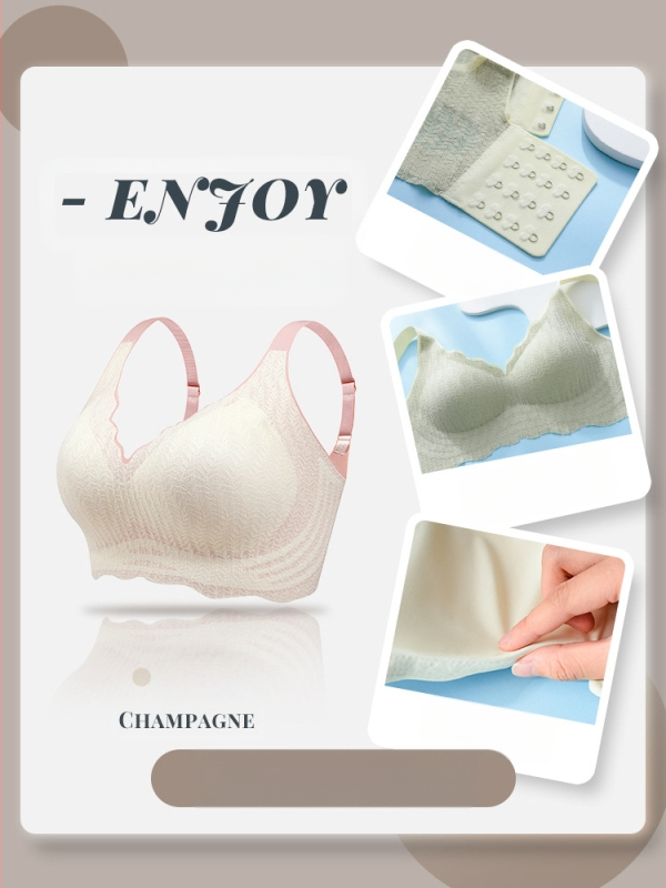 Traceless aluspesu naistele suure rinnapartiiga väike pluss-suurus pontsakas tüdruku rinnahoidja õhuke push-up kahanemisrinnahoidja