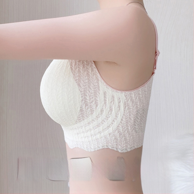 Traceless aluspesu naistele suure rinnapartiiga väike pluss-suurus pontsakas tüdruku rinnahoidja õhuke push-up kahanemisrinnahoidja