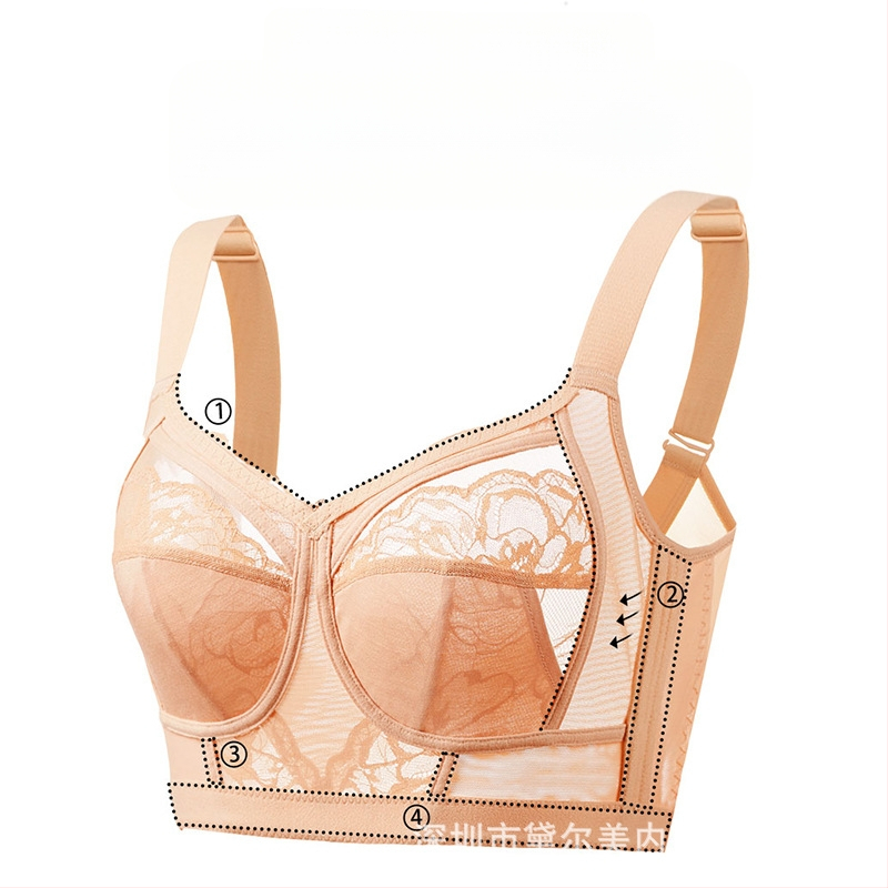 Didelės krūtinės mažo dydžio moteriški apatiniai, pilno kaušelio, ploni, nesmunkantys, parm krūtinė, patogi, plius dydžio reguliuojamo dydžio liemenėlė