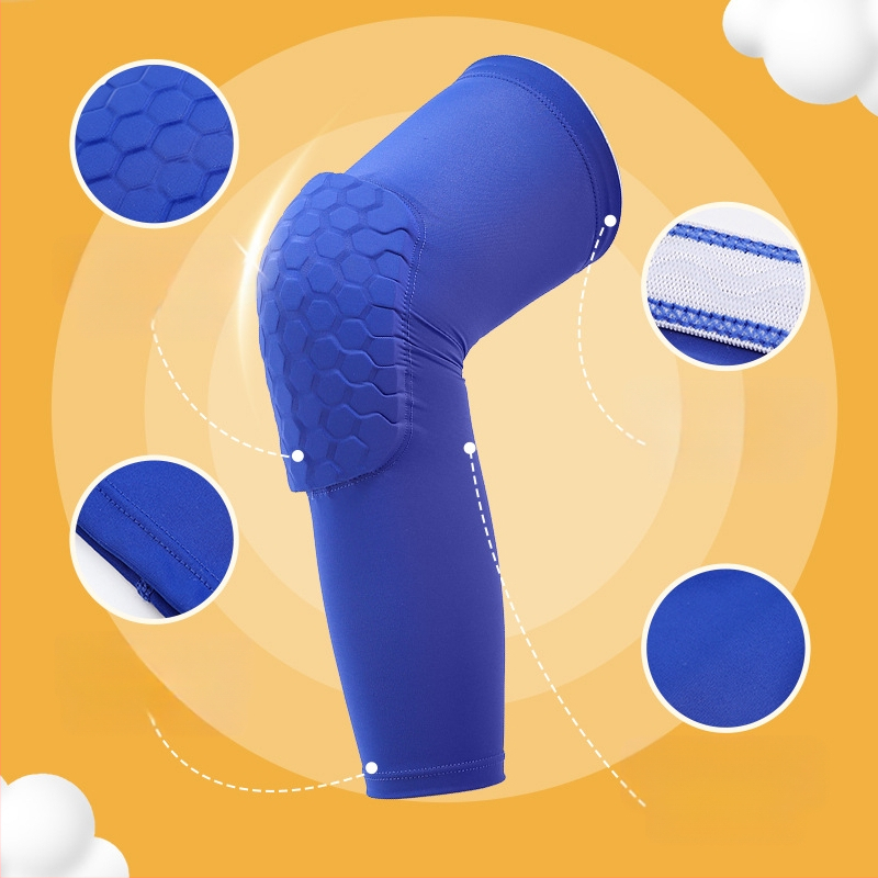 Dječji sportski štitnici za koljena, ljetni, protiv sudara, prozračni, neklizajući zaštitni dječji štitnici za koljena za košarku