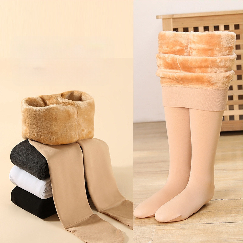 Meiteņu deju zeķubikses pavasarim, rudenim un ziemai, ar flīsa oderi un biezāku audumu, baltas baletam paredzētas legingas, plānas flīsa bērnu zeķubikses