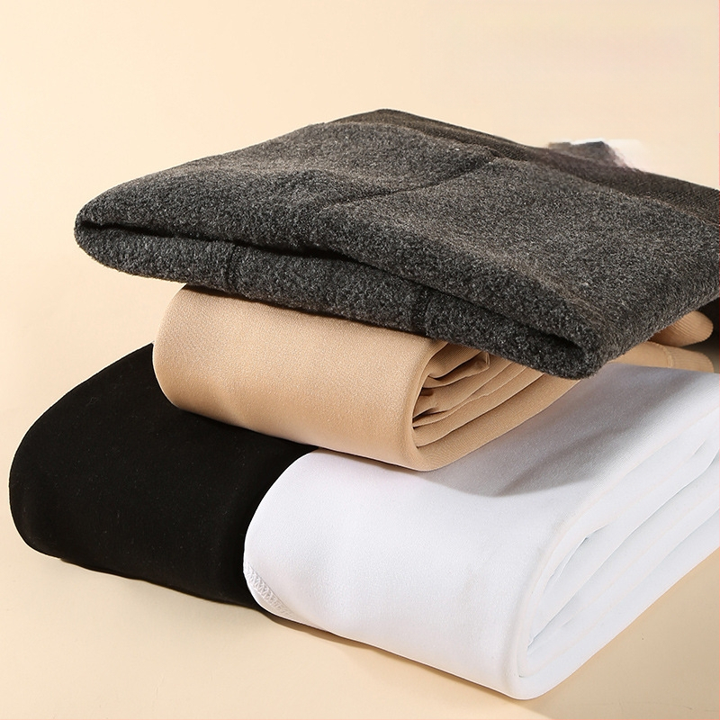 Meiteņu deju zeķubikses pavasarim, rudenim un ziemai, ar flīsa oderi un biezāku audumu, baltas baletam paredzētas legingas, plānas flīsa bērnu zeķubikses